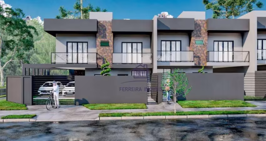 Sobrado com 3 dormitórios à venda, 141 m² por r$ 849.000 - afonso pena - são josé dos pinhais/pr