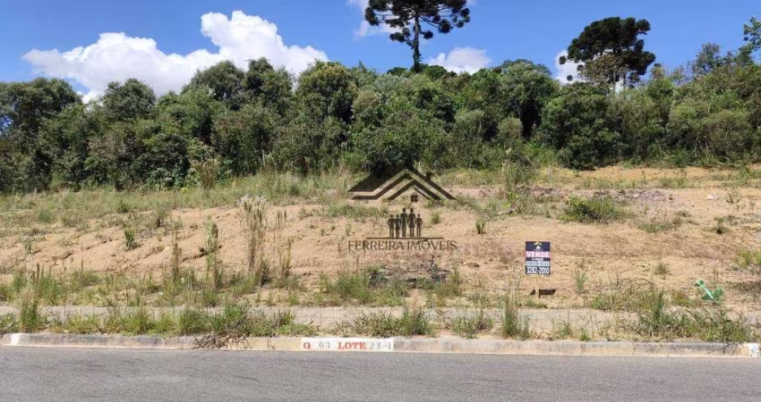 Terreno à venda, 189 m² por R$ 143.640 - Moradias Bom Jesus - Campo Largo/Paraná