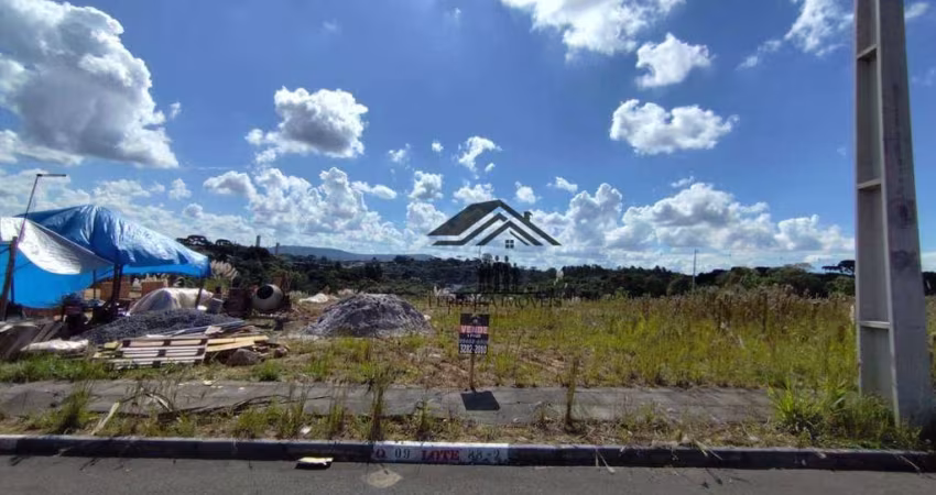 Terreno à venda, 189 m² por R$ 152.600 - Moradias Bom Jesus - Campo Largo/PR