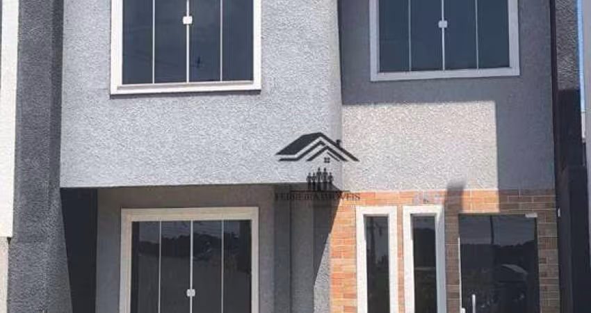Sobrado com 3 dormitórios à venda por R$ 460.000 - Jardim Brasil - Fazenda Rio Grande/PR
