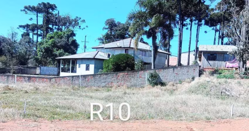 Terreno à venda, 164 m² por r$ 80.000 - santa terezinha - fazenda rio grande/pr