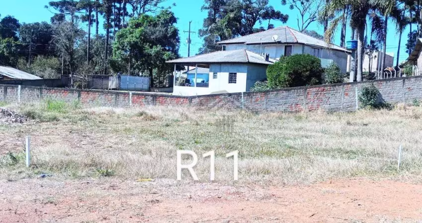 Terreno à venda, 175 m² por r$ 85.000 - santa terezinha - fazenda rio grande/pr