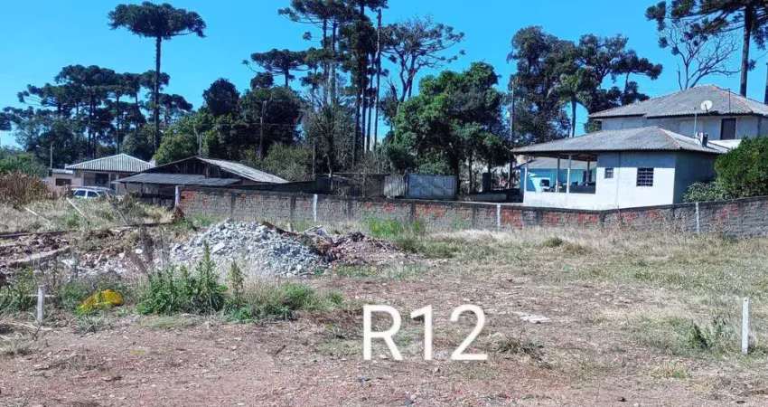 Terreno à venda, 187 m² por r$ 85.000 - santa terezinha - fazenda rio grande/pr