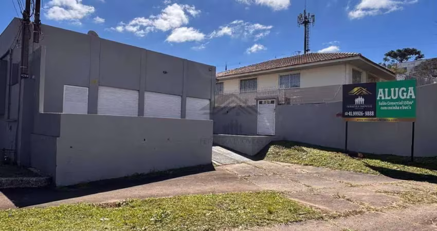 Salão para alugar, 150 m² por r$ 7.500/mês - vila izabel - curitiba/pr