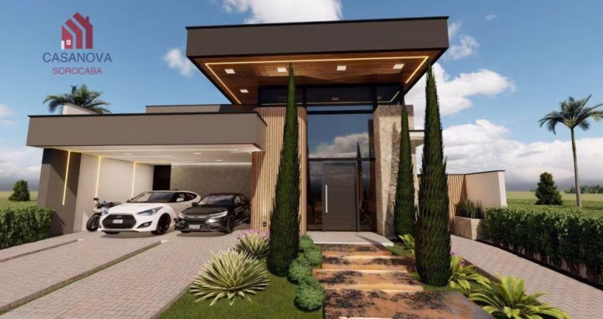 Sobrado com 4 dormitórios à venda, 283 m² por R$ 2.200.000,00 - Condomínio Mont Blanc - Sorocaba/SP