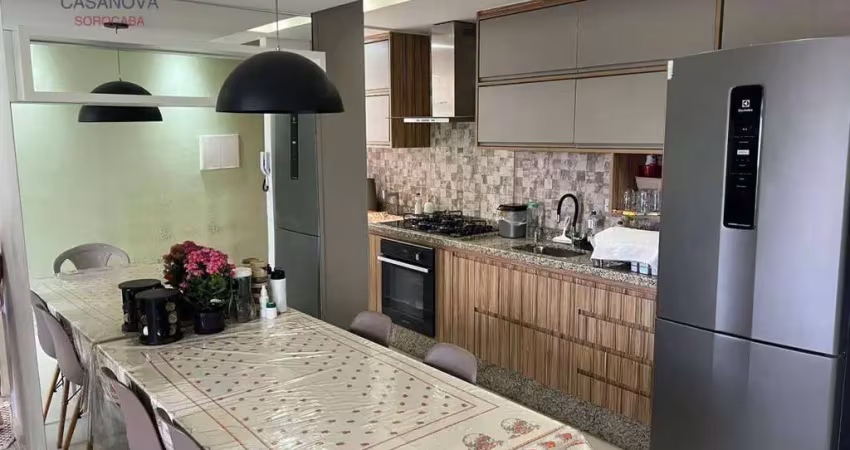 Apartamento com 2 dormitórios à venda, 52 m² por r$ 320.000 - jardim refúgio - sorocaba/sp
