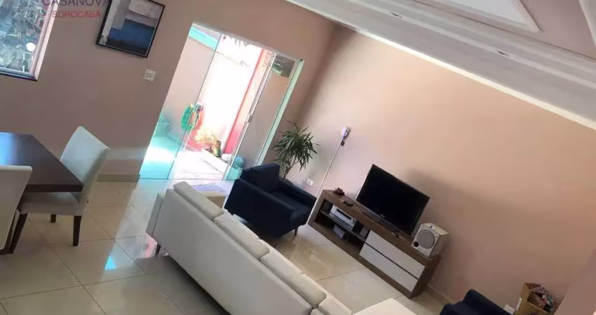 Casa com 3 dormitórios à venda, 140 m² por r$ 530.000 - jardim wanel ville v - sorocaba/sp