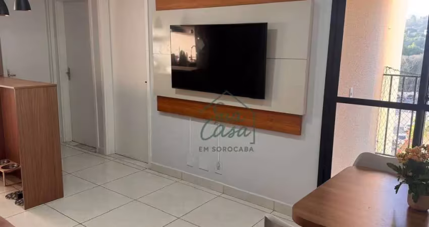 Apartamento com 2 dormitórios à venda, 48 m² por r$ 270.000 - jardim gutierres - sorocaba/sp