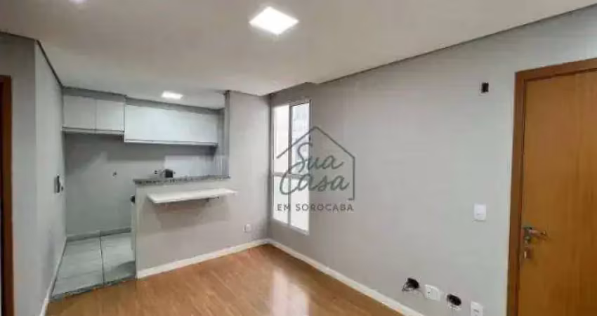 Apartamento com 2 dormitórios à venda, 47 m² por r$ 210.000 - jardim guarujá - sorocaba/sp