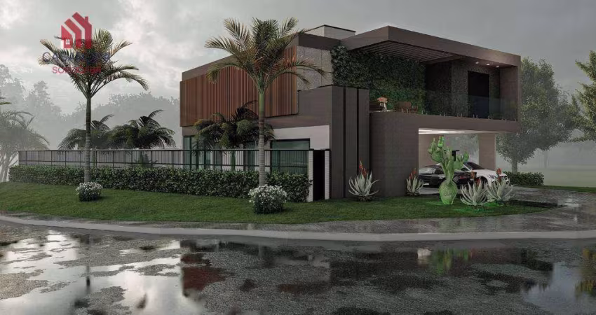 Casa com 5 dormitórios à venda, 450 m² por R$ 5.100.000,00 - Alphaville Nova Esplanada - Votorantim/SP