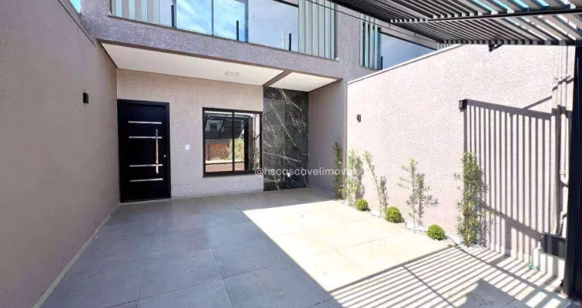 Sobrado com 1 Suíte + 2 dormitórios à venda, 117 m² por R$ 550.000 - Siena - Cascavel/PR