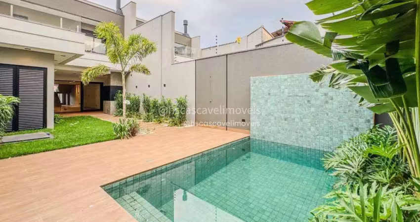 Sobrado com 3 suítes à venda, 268 m² por r$ 1.650.000 - cancelli - cascavel/pr