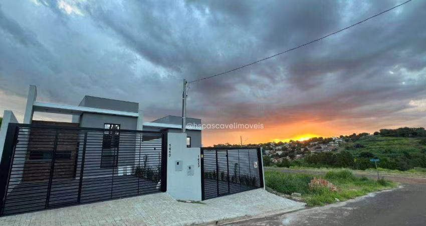 Casa com 2 dormitórios à venda, 71 m² por R$ 375.000,00 - Veredas - Cascavel/PR
