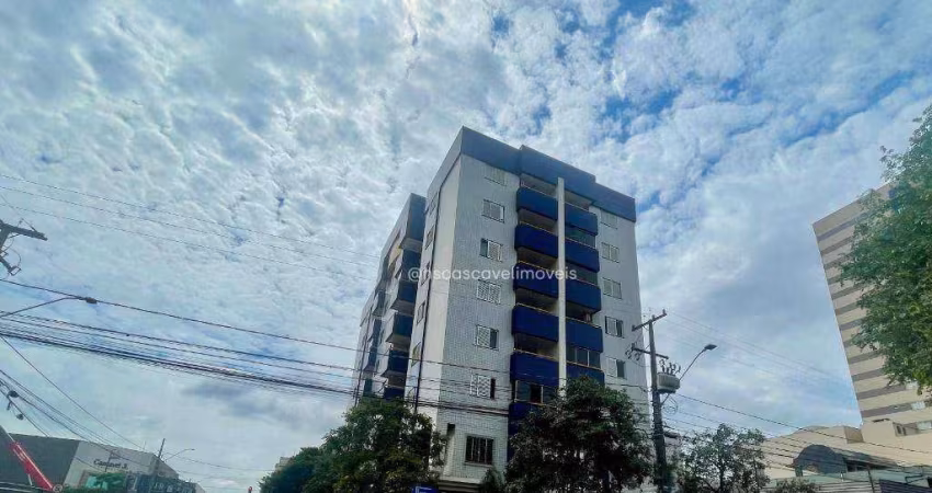 Apartamento com 2 dormitórios para alugar, 91 m² por R$ 2.000,00/mês - Centro - Cascavel/PR