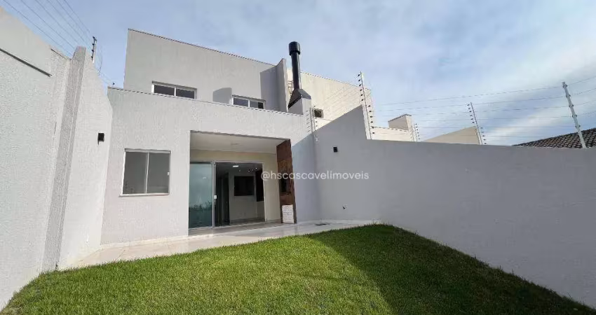Sobrado com 3 dormitórios à venda, 148 m² por r$ 750.000,00 - santa cruz - cascavel/pr
