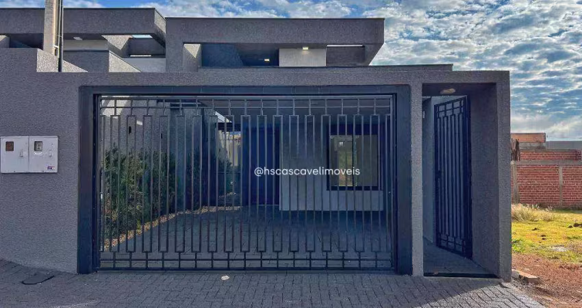 Casa com 2 dormitórios + 1 suíte à venda, 110 m² por r$ 610.000 - viena - cascavel/pr