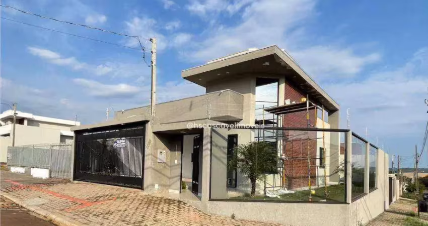 Casa com 3 dormitórios para alugar, 90 m² por r$ 2.800,00/mês - verona - cascavel/pr