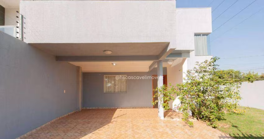 Sobrado com 4 dormitórios à venda, 157 m² por R$ 680.000,00 - Coqueiral - Cascavel/PR