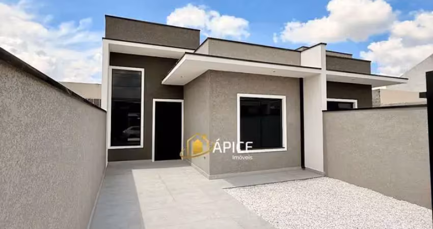 Casa com suíte e pé direito alto no bairro eucaliptos em fazenda rio grande