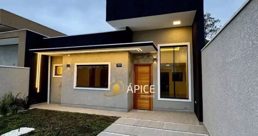 Casa com suíte e churrasqueira no bairro eucaliptos, fazenda rio grande
