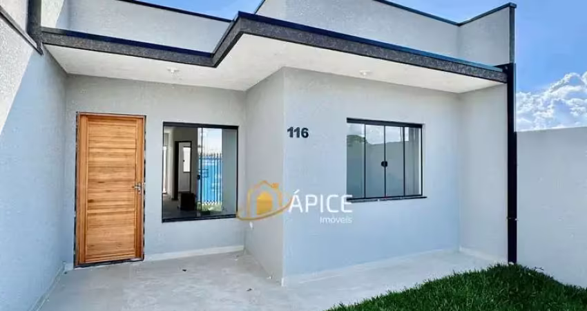 Casa com 3 quartos no bairro nações em fazenda rio grande