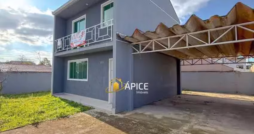 Sobrado com 2 suítes e 4 vagas no bairro eucaliptos, fazenda rio grande