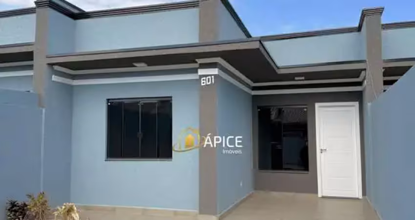 Casa com suíte e espaço gourmet no bairro estados, fazenda rio grande