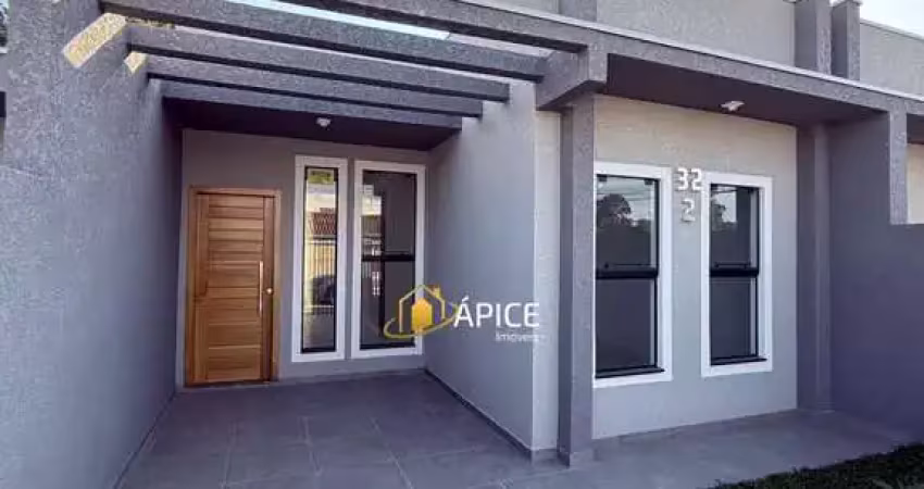 Casa nova à venda no bairro santa terezinha em fazenda rio grande pr