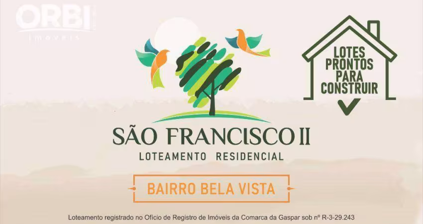 Terreno à venda, 360 m² por R$ 315.669,00 - Bela Vista - Gaspar/SC