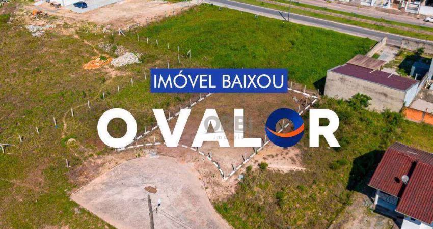Terreno à venda, 379 m² por R$ 199.999,00 - Figueira - Gaspar/SC