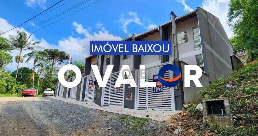 Sobrado com 2 dormitórios à venda, 79 m² por r$ 379.000,00 - itoupava seca - blumenau/sc