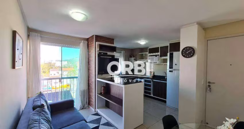 Apartamento com 1 dormitório para alugar, 47 m² por R$ 2.720,16/mês - Itoupava Seca - Blumenau/SC