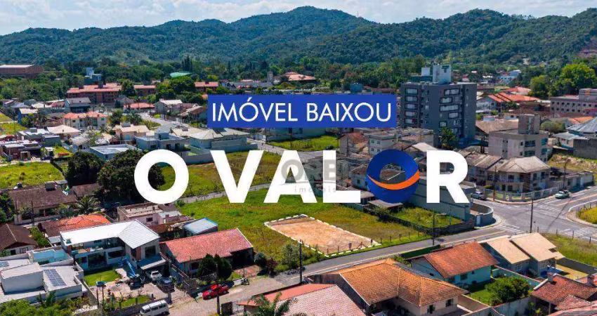Terreno à venda, 361 m² por r$ 280.000,00 - bela vista - gaspar/sc