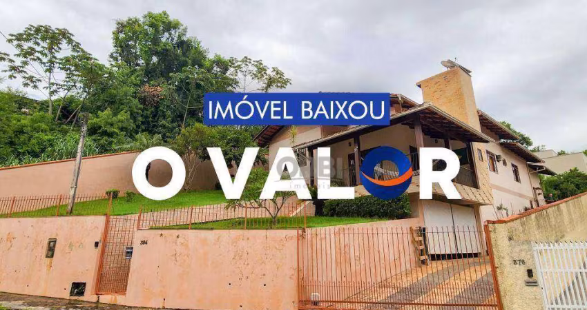 Casa com 4 dormitórios à venda, 277 m² por R$ 998.000,00 - Garcia - Blumenau/SC