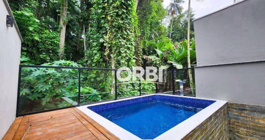 Sobrado com 3 dormitórios à venda, 138 m² por r$ 760.000,00 - água verde - blumenau/sc