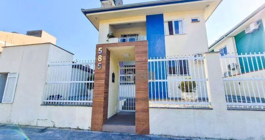 Apartamento com 2 dormitórios à venda, 57 m² por r$ 279.000,00 - bela vista - gaspar/sc