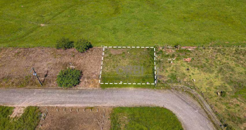 Terreno à venda, 400 m² por r$ 330.000,00 - bela vista - gaspar/sc