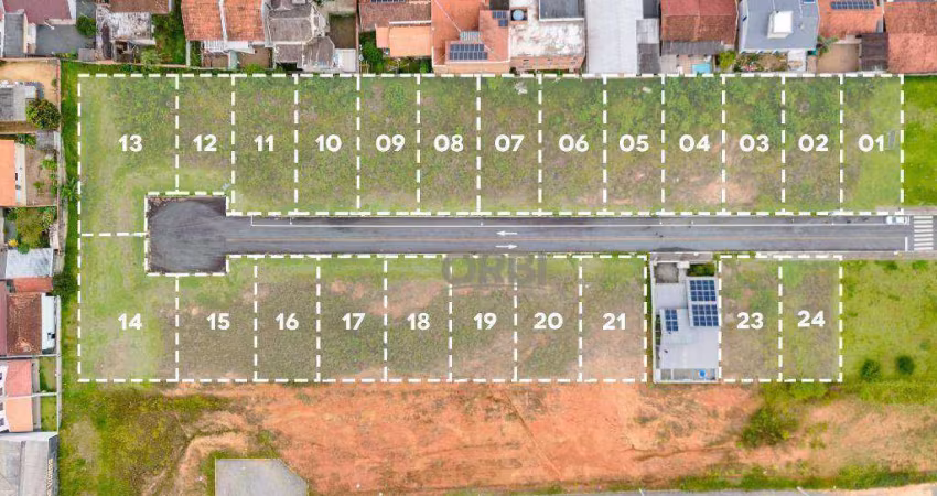 Terreno à venda, 531 m² por R$ 293.900,00 - Estradas das Areias - Indaial/SC
