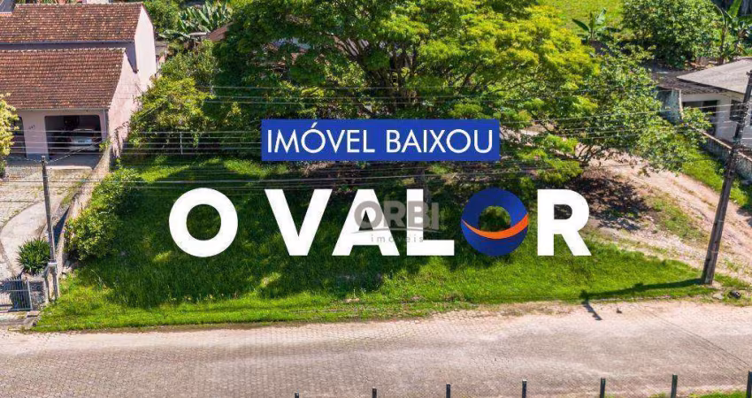 Terreno à venda, 455 m² por R$ 279.900,00 - Bela Vista - Gaspar/SC