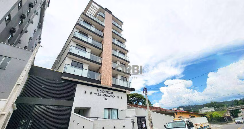 Apartamento com 2 dormitórios à venda, 59 m² por R$ 485.000,00 - Velha - Blumenau/SC
