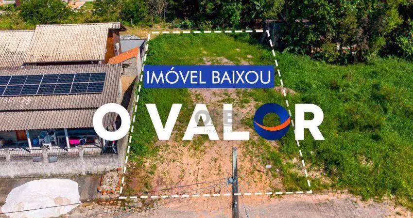 Terreno à venda, 360 m² por r$ 149.000,00 - figueira - gaspar/sc