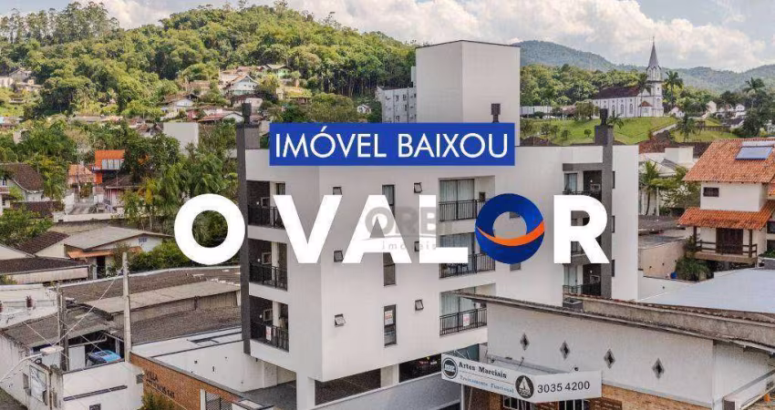 Apartamento com 1 dormitório, 38 m² - venda por R$ 350.000,00 ou aluguel por R$ 2.280,01/mês - Velha - Blumenau/SC