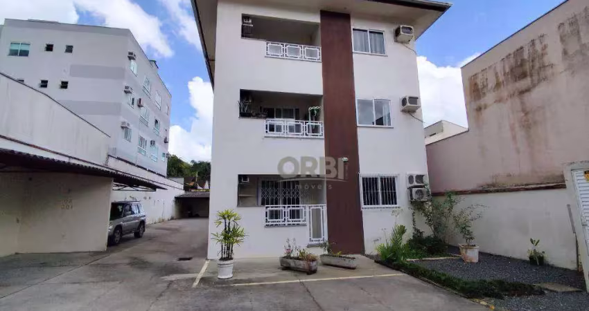 Apartamento com 2 dormitórios para alugar, 50 m² por r$ 2.009,35/mês - bela vista - gaspar/sc