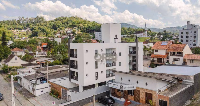 Apartamento com 1 dormitório, 38 m² - venda por R$ 360.000,00 ou aluguel por R$ 2.530,01/mês - Velha - Blumenau/SC