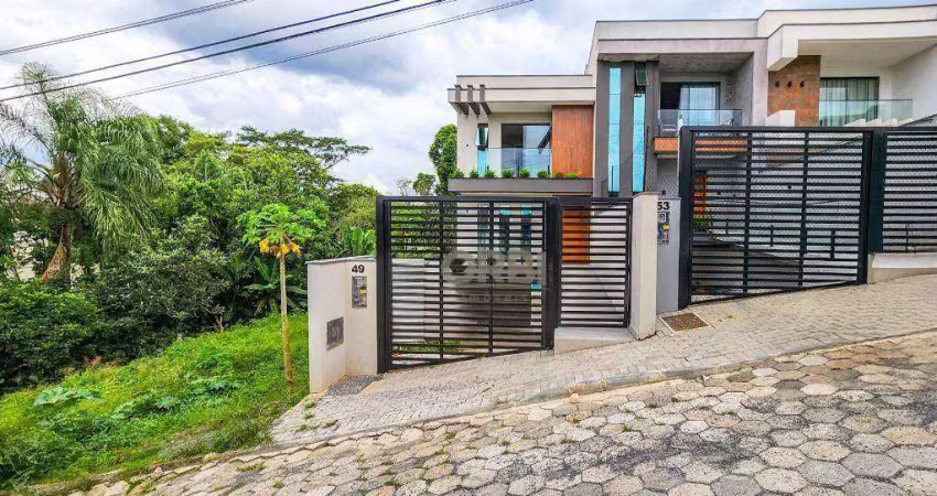 Casa com 3 dormitórios à venda, 192 m² por R$ 895.000,00 - Fortaleza - Blumenau/SC