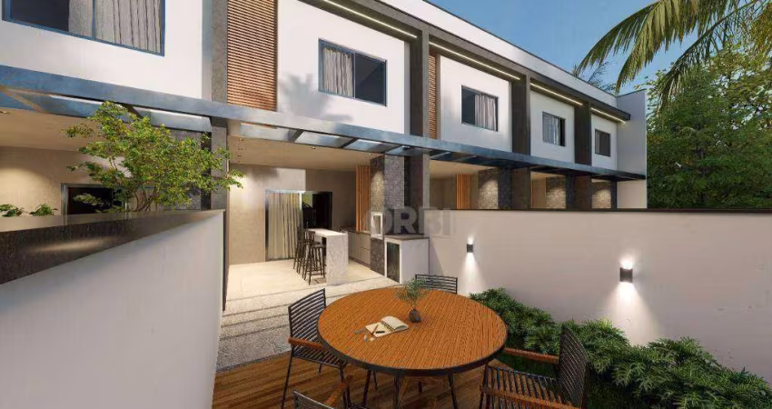 Sobrado com 3 dormitórios à venda, 123 m² por R$ 490.000,00 - Itoupava Central - Blumenau/SC