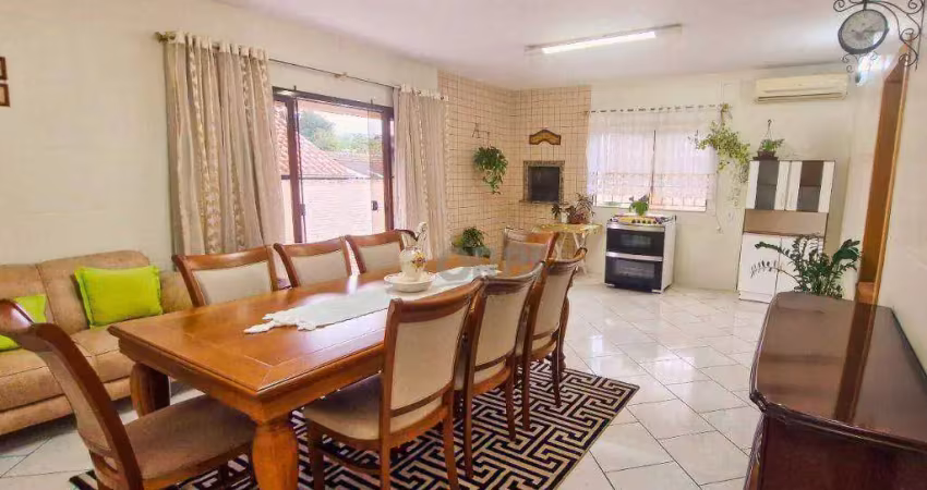 Casa com 5 dormitórios à venda, 238 m² por r$ 890.000,00 - bela vista - gaspar/sc