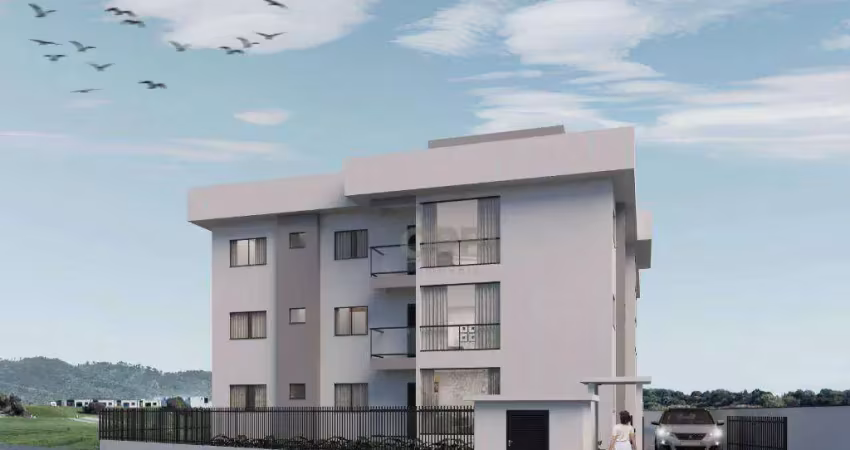 Apartamento com 2 dormitórios à venda, 62 m² por r$ 371.285 - ribeirão areia - pomerode/sc