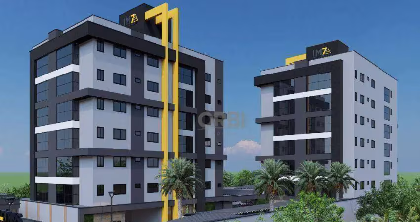 Apartamento com 2 dormitórios à venda, 62 m² por r$ 350.076,89 - rio morto - indaial/sc