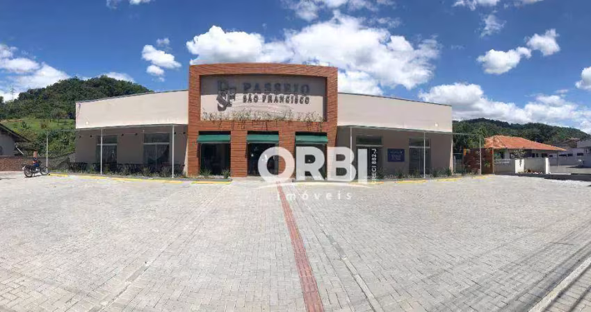 Loja para alugar, 71 m² por r$ 2.100,00/mês - rodeio 32 - rodeio/sc